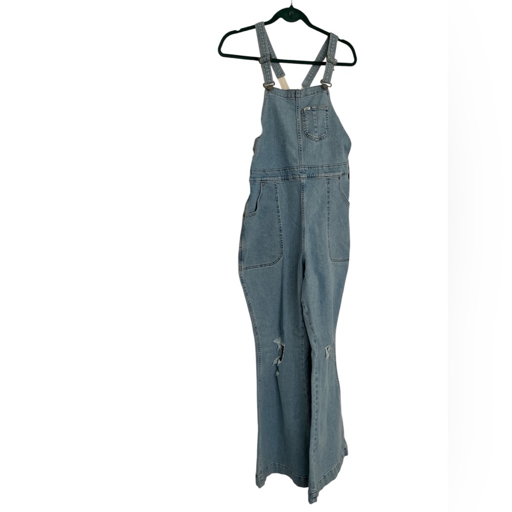 Lee Blue Denim Overalls